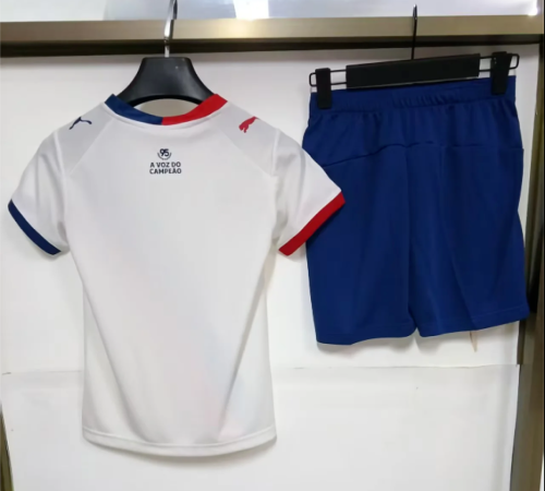 Youth Uniform Kids Kit 2026-2027 Bahia Home Soccer Jersey Shorts Child Football Set