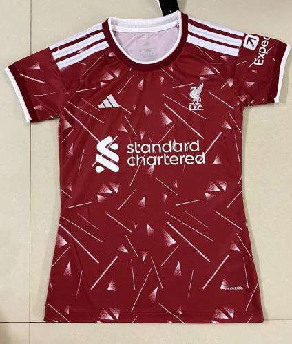 Women 2026-2027 Liverpool Home Soccer Jersey Girl Football Shirt