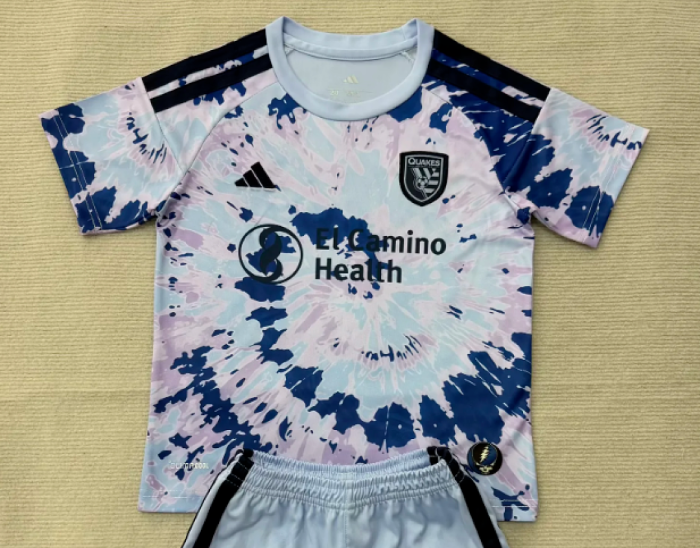Fans Version 2026-2027 San Jose Earthquakes Away Soccer Jersey Football Shirt