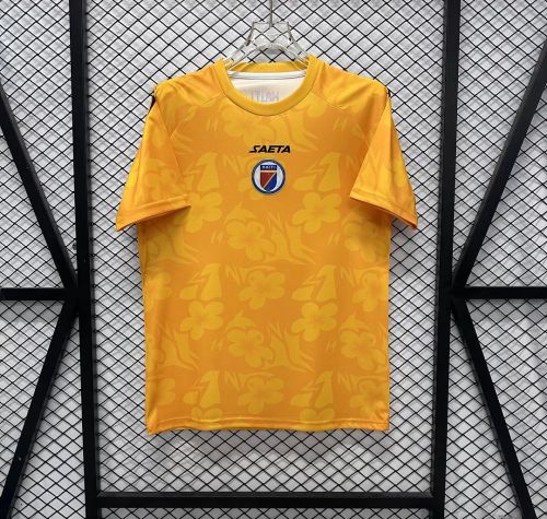 Fan Version 2026-2027 Haiti Yellow Goalkeeper Soccer Jersey Football Shirt