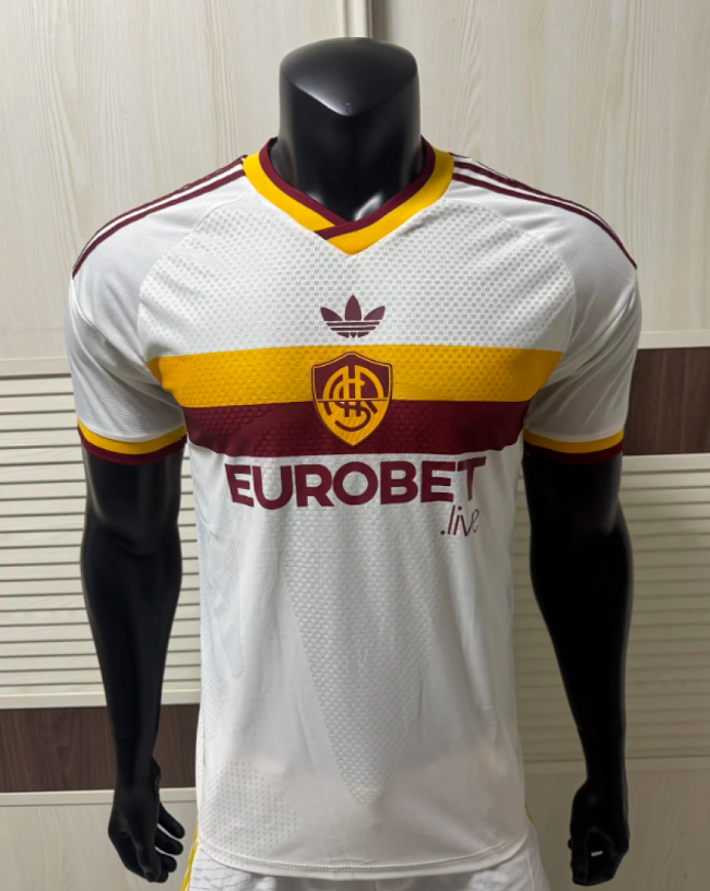 Player Version 2026-2027 As Roma Away Soccer Jersey Football Shirt