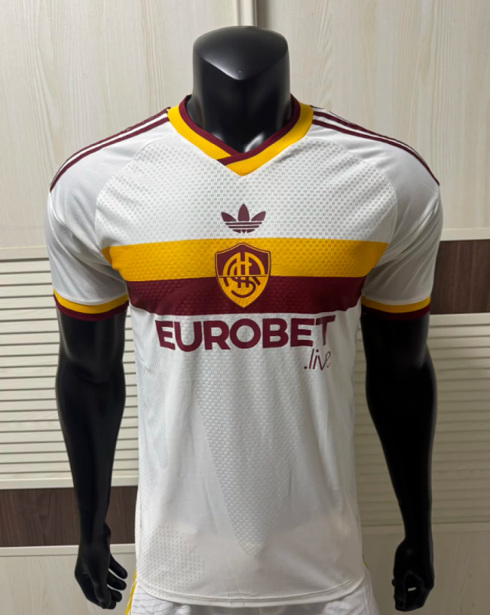 Player Version 2026-2027 As Roma Away Soccer Jersey Football Shirt