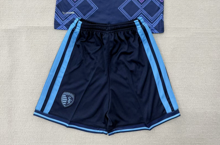 Fan Version 2026-2027 Kansas City Away Soccer Shorts Football Shorts