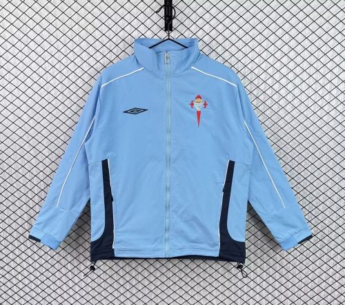 Retro Jacket 2003-2005 Celta Home Soccer Windbreaker Jacket Football Jacket