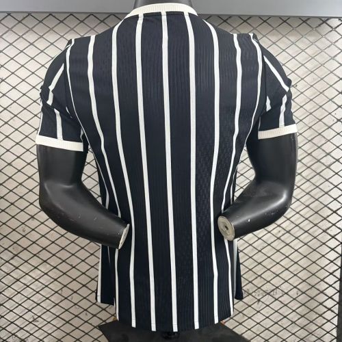 Player Version 2026-2027 Corinthians Away Black Soccer Jersey Camisetas de Futbol