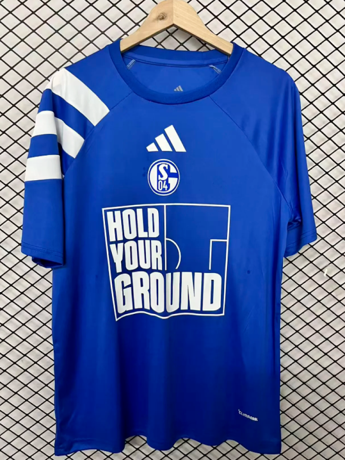 Fan Version 2026-2027 Schalke 04 Statement Version Soccer Jersey Football Shirt