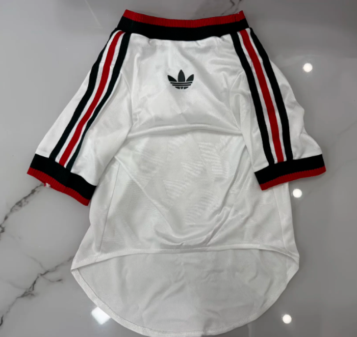 Mexico 2026 FIFA World Cup Soccer Jerseys for dogs White Pet Football Shirt