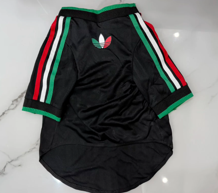 Mexico 2026 FIFA World Cup Soccer Jerseys for dogs Black Pet Football Shirt
