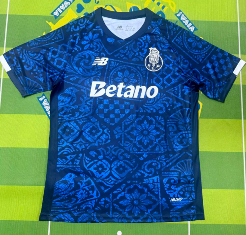 Fan Version 2026-2027 Porto Dark Blue Soccer Jersey Football Shirt