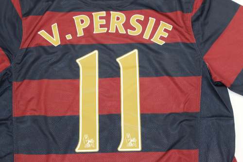Retro Jersey 2007-2008 Arsenal Third Away v. PERSIE 11 Soccer Jersey Vintage Football Shirt