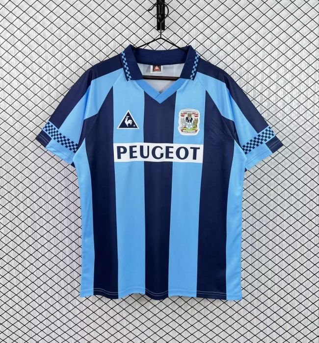 Retro Jersey 1996-1997 Coventry City Home Soccer Jersey Vintage Football Shirt