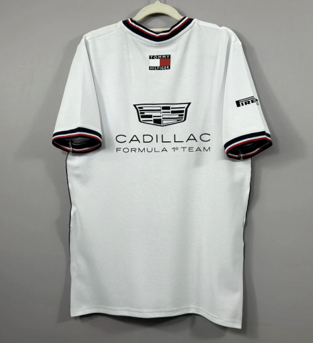 2026 Cadillac White Shirt Racing T-shirt