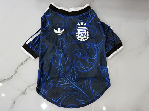 Argentina 2026 FIFA World Cup Soccer Jerseys for dogs Away Pet Football Shirt