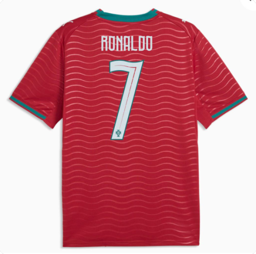 Fan Version 2026 Portugal RONALDO 7 Home Soccer Jersey Football Shirt