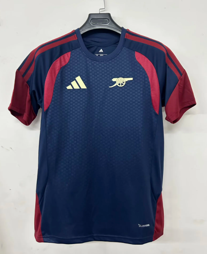 Fan Version 2026-2027 Arsenal Dark Blue/Red Soccer Training Jersey Football Shirt