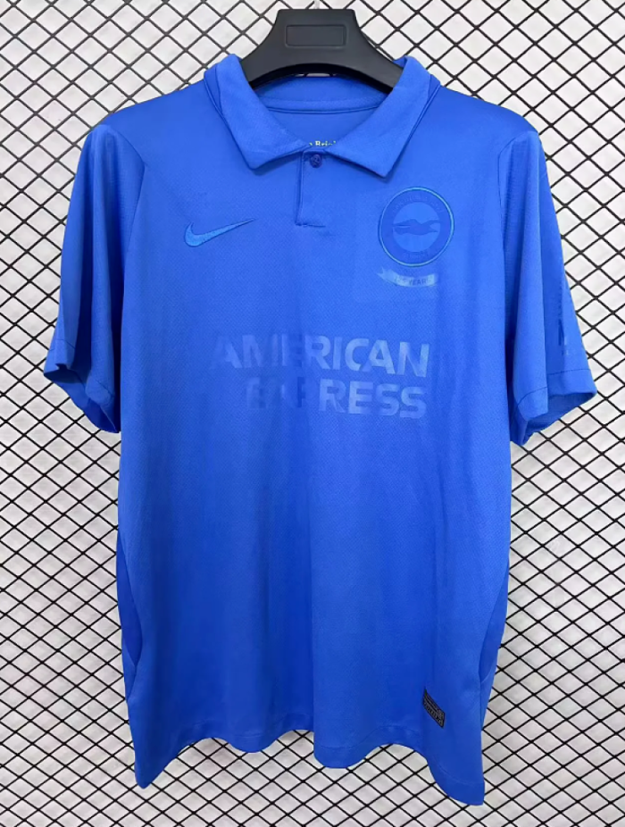 Fan Version 2025-2026 Brighton & Hove Albion 12th Anniversary Soccer Jersey Football Shirt