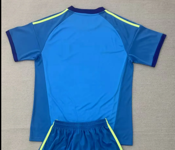 Fan Version 2026 Spain Sky Blue Goalkeeper Soccer Jersey España Camisetas de Futbol