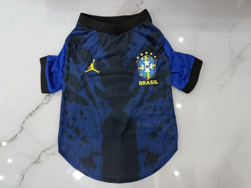 Brazil 2026 FIFA World Cup Soccer Jerseys for dogs Brasil Away Pet Football Shirt