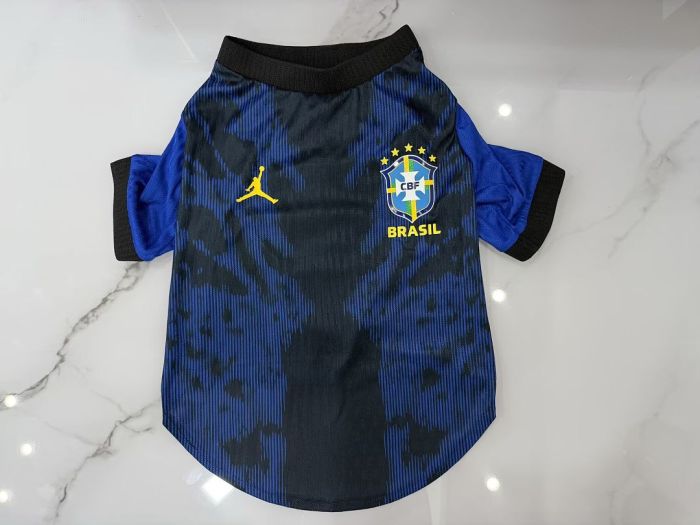 Brazil 2026 FIFA World Cup Soccer Jerseys for dogs Brasil Away Pet Football Shirt
