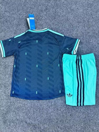 Player Version Youth Uniform Kids Kit 2026 Germany Away Soccer Jersey Shorts Child Football Set