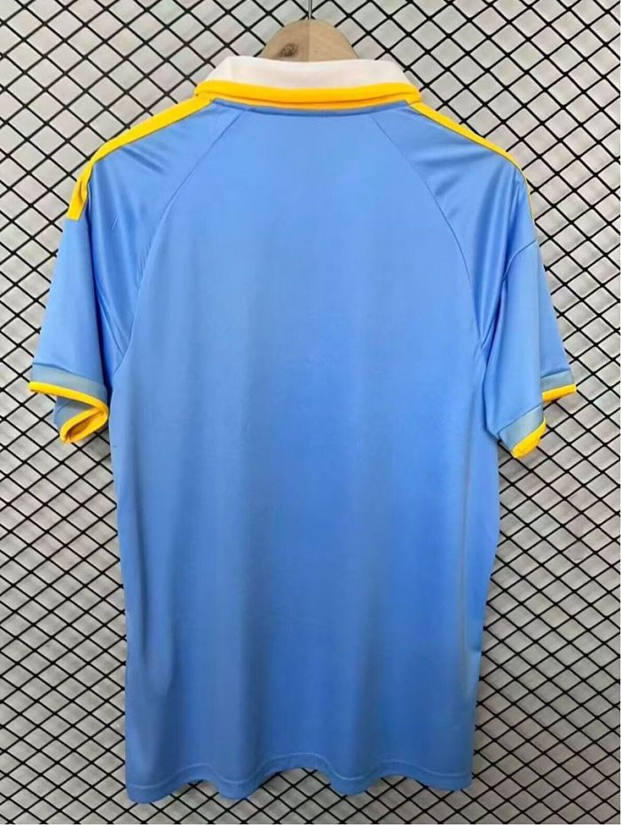 Fan Version 2025-2026 Como 1907 Fourth Away Blue Soccer Jersey Football Shirt