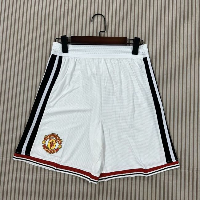 Player Version 2026-2027 Manchester United Home Soccer Shorts Football Shorts