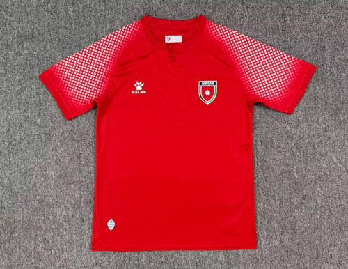 Fan Version 2026 Jordan Away Red Soccer Jersey Football Shirt