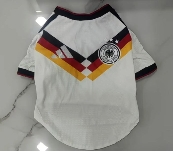 Germany 2026 FIFA World Cup Soccer Jerseys for dogs Home Pet Football Shirt