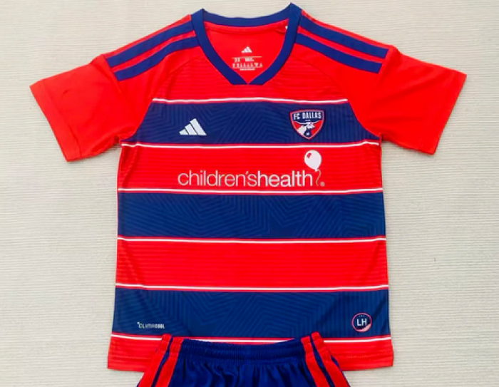 Fan Version 2026-2027 FC Dallas Home Soccer Jersey Men's Football Shirt
