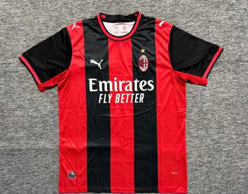 Fan Version 2026-2027 AC Milan Home Soccer Jersey AC Football Shirt