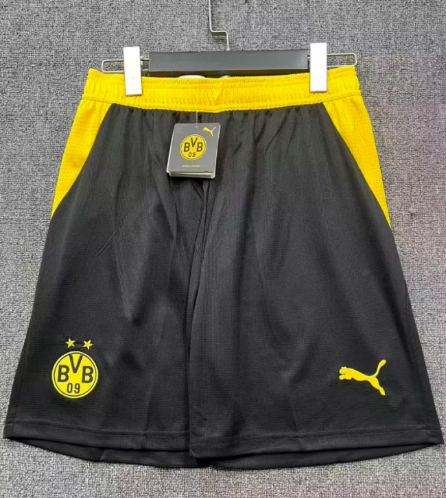 Fan Version 2026-2027 Dortmund Home Soccer Shorts BVB Football Shorts