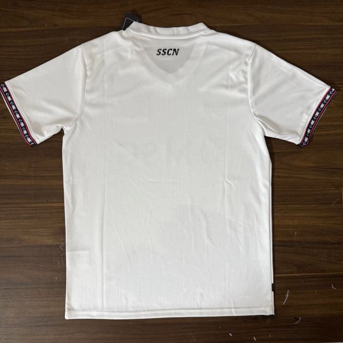 Fan Version 2026-2027 Calcio Napoli White Football Shirt Napoles Soccer Jersey