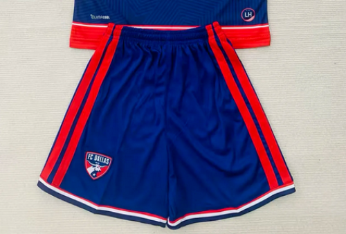 Fan Version 2026-2027 FC Dallas Home Soccer Shorts Football Shorts