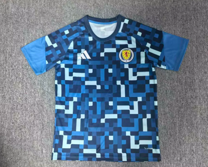 Fan Version 2026 Scotland Dark Blue Soccer Training Jersey Football Shirt