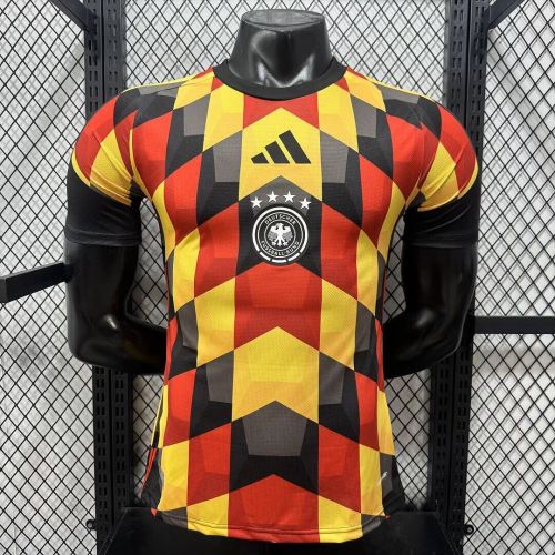 Player Version 2026 Germany Black/Red/Yellow Soccer Training Jersey Football Shirt