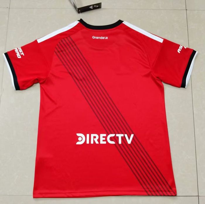 Fan Version 2026-2027 River Plate Third Away Red Soccer Jersey Football Shirt