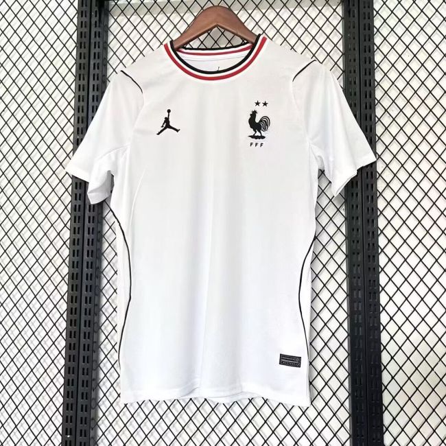 Fan Version 2026 France White Soccer Jersey Football Shirt