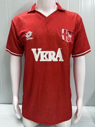 Retro Jersey 1993-1994 Calcio Padova Away Red Soccer Jersey Vintage Football Shirt