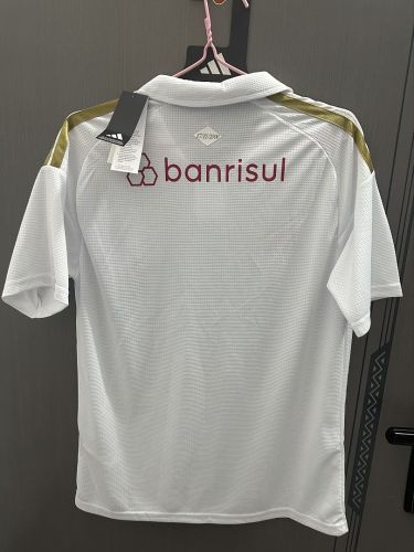 Fans Version 2026-2027 Sport Club Internacional White Soccer Polo Brasil Internacional Football Shirt