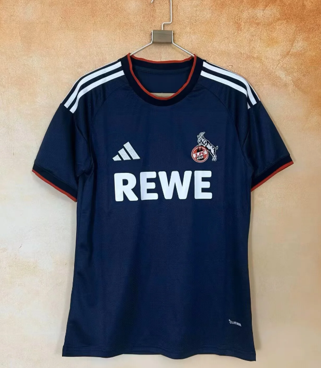 Fans Version 2026-2027 1. FC Köln Away Dark Blue Soccer Jersey Koln Fooball Shirt