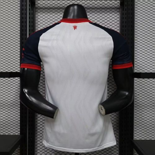 Player Version 2026-2027 Manchester United Dark Blue/White Special Version Soccer Jersey Football Shirt