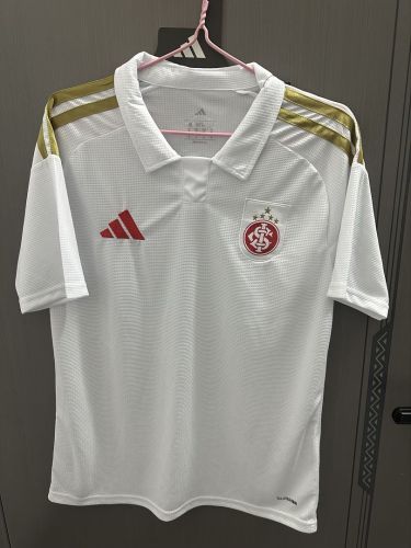 Fans Version 2026-2027 Sport Club Internacional White Soccer Polo Brasil Internacional Football Shirt