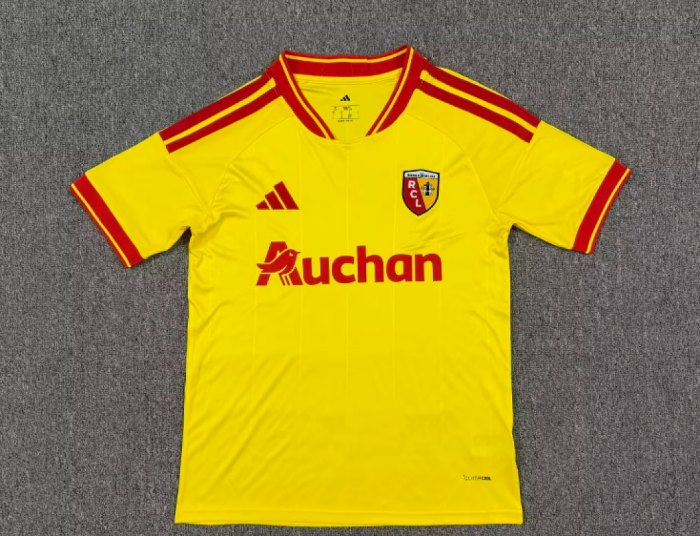Maillot Lens Fan Version 2026-2027 RC Lens Home Soccer Jersey Football Shirt
