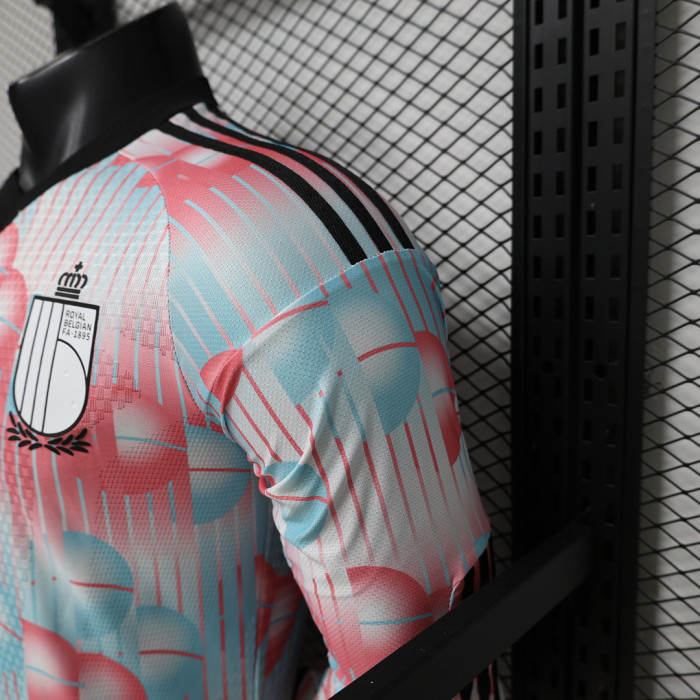 Long Sleeve Player Version 2026 BEL Home Soccer Jersey Football Shirt