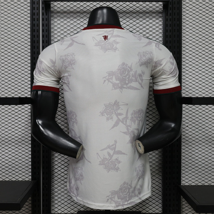 Player Version 2026-2027 Manchester United Third Away White Soccer Jersey Football Shirt