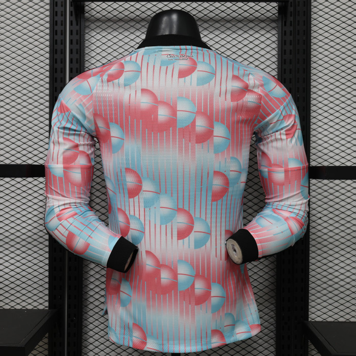 Long Sleeve Player Version 2026 BEL Home Soccer Jersey Football Shirt