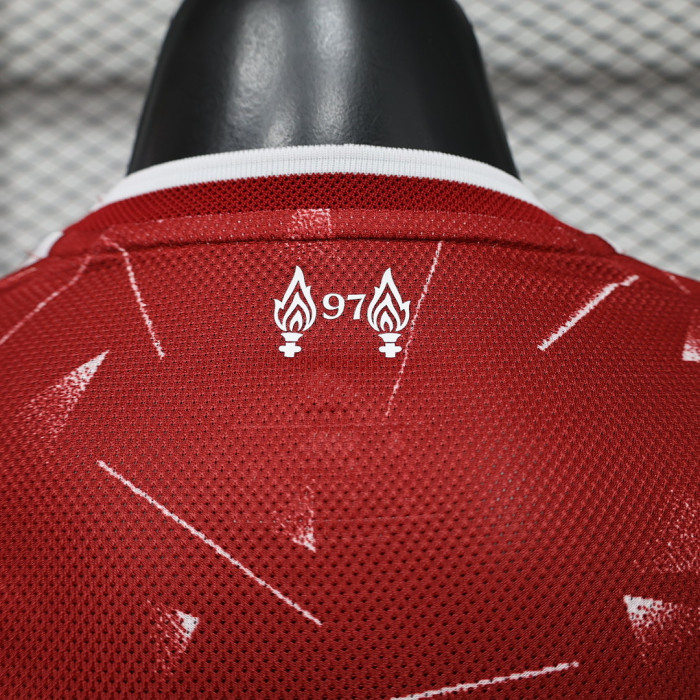 Long Sleeve Player Version 2026-2027 Liverpool Home Soccer Jersey Football Shirt