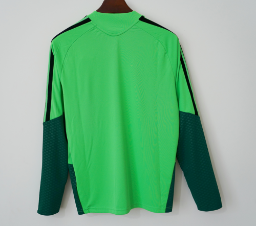 Long Sleeve 2026 Mexico Green Soccer Training Sweater