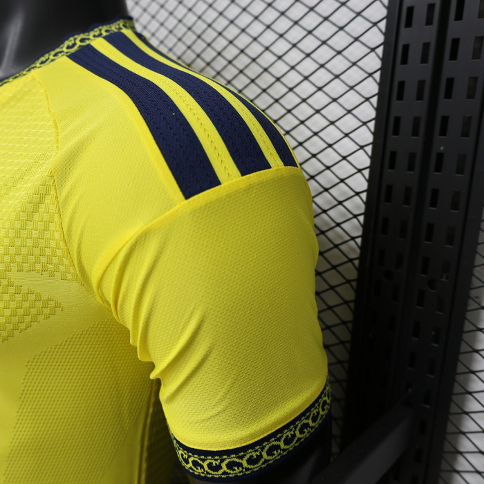 without Sponor Logo Player Version 2026-2027 Al Nassr Home Soccer Jersey Football Shirt