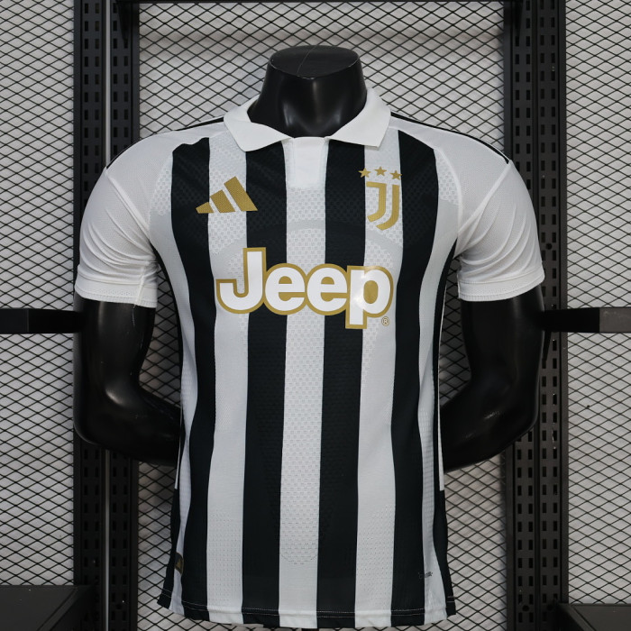 Maillot Juve Shirt Player Version 2026-2027 Juventus Home Soccer Jersey Football Shirt